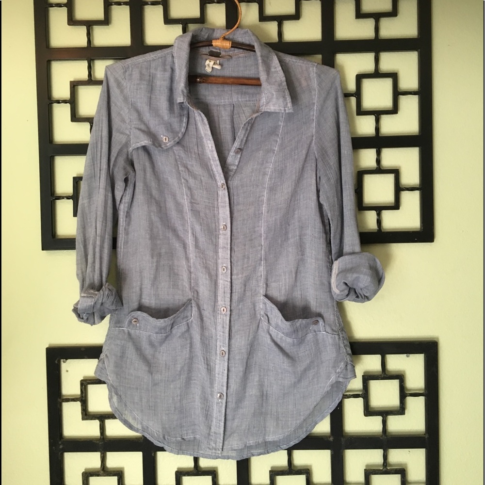 We The Free/Free People Button Down Shirt